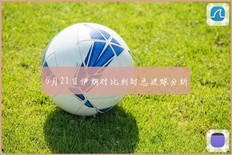 6月21日伊朗对比利时总进球分析